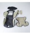 Vestidura completa para silla BeSafe iZi Combi/Kid/Plus beige/dark grey